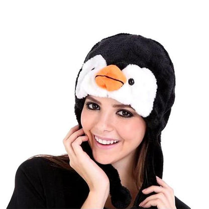 Bonnets Animaux Pingouin