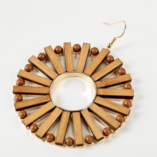 Boucle d'Oreille Ethnique - Kao
