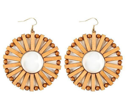 Boucle d'Oreille Ethnique - Kao