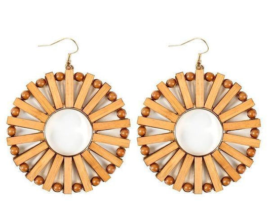 Boucle d'Oreille Ethnique - Kao