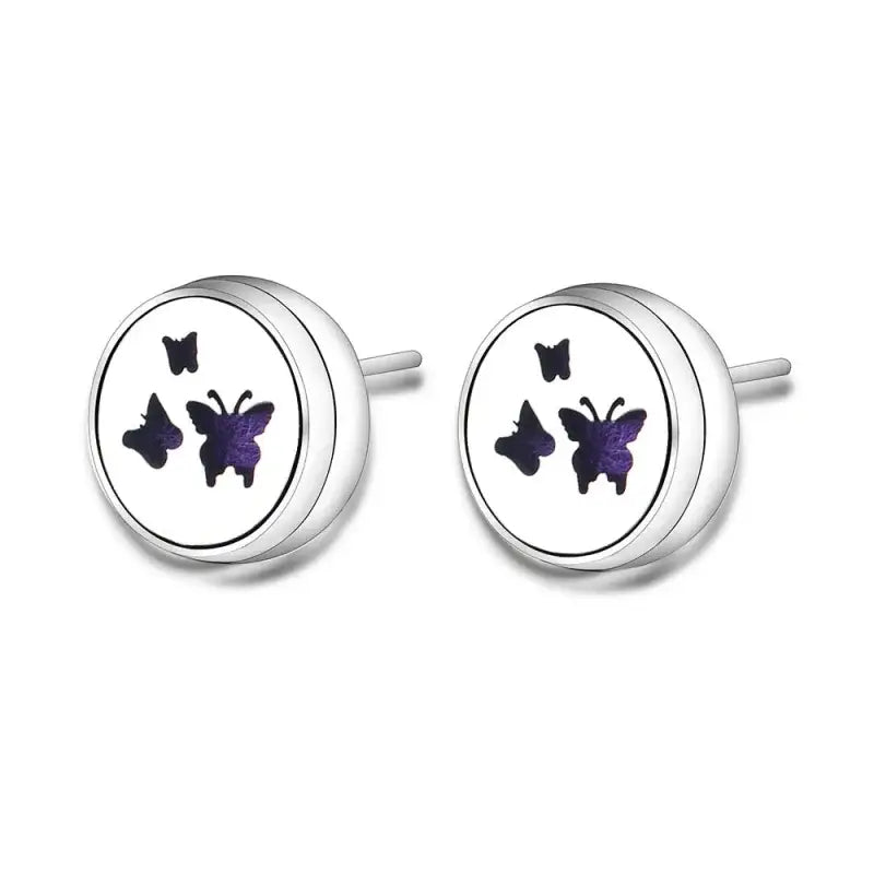 Boucles d’oreilles puces diffuseurs huiles essentielles