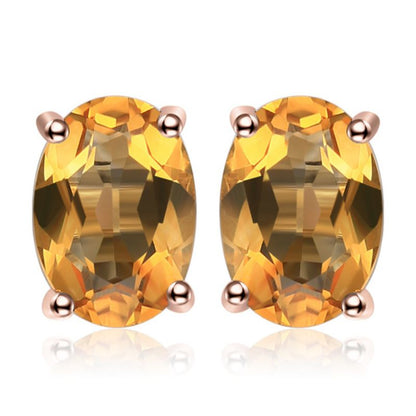 Boucle d'oreille améthyste