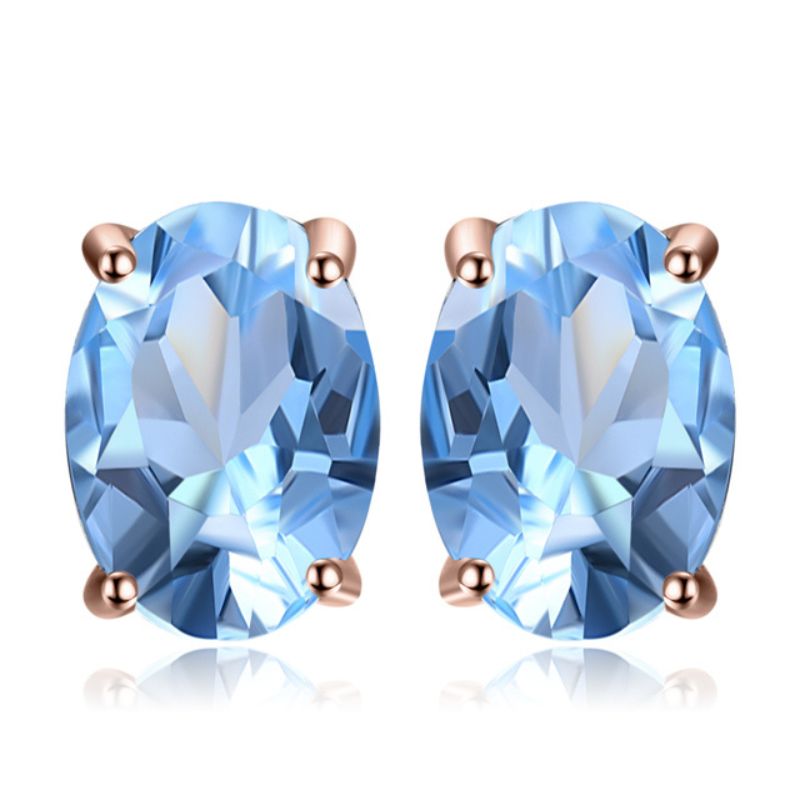 Boucle d'oreille améthyste