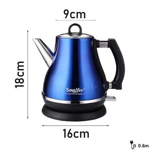 Bouilloire Électrique 1L Bleu Nuit