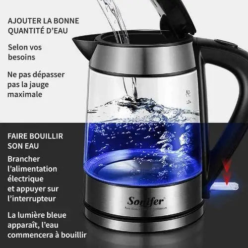 Bouilloire Électrique en Verre