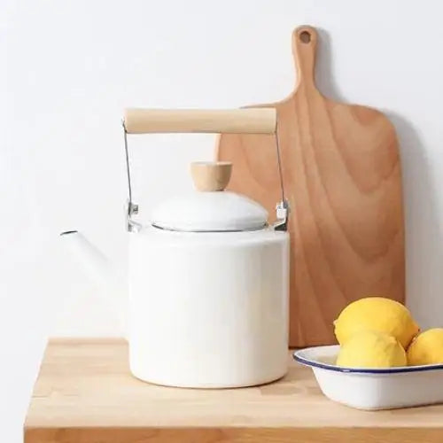 Bouilloire Japonaise Vintage Blanche