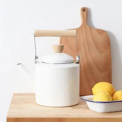 Bouilloire Japonaise Vintage Blanche