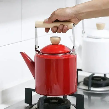 Bouilloire Japonaise Vintage Rouge