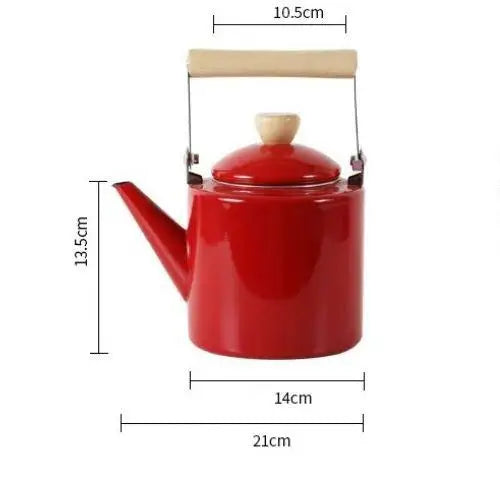 Bouilloire Japonaise Vintage Rouge
