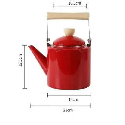 Bouilloire Japonaise Vintage Rouge