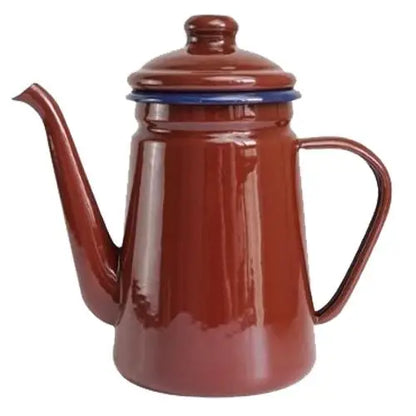 Bouilloire Porcelaine Émaillée Marron