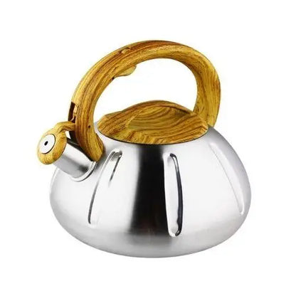 Bouilloire Sifflante Acier Vintage