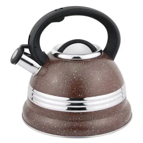 Bouilloire Sifflante Marron Vintage