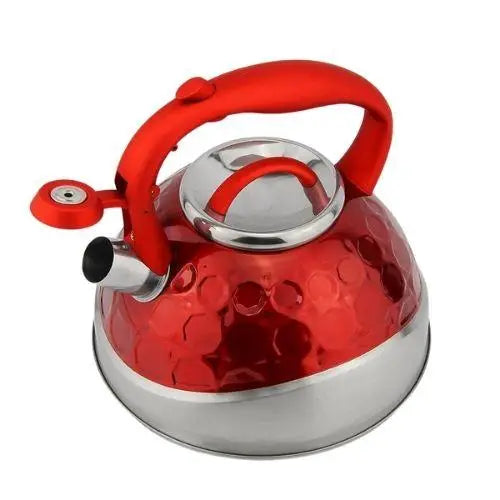 Bouilloire Sifflante Rouge Design