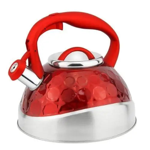 Bouilloire Sifflante Rouge Design