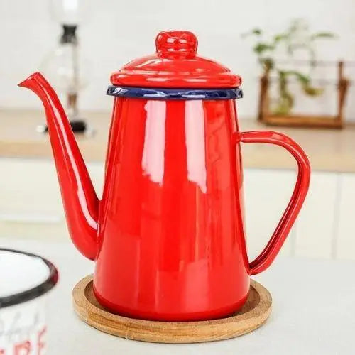 Bouilloire Vintage Rouge Flash