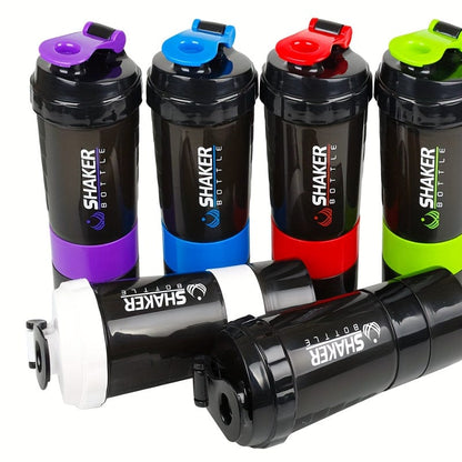 Bouteille Shaker 2 Compartiments Proteine GymHomeAsistantFitness