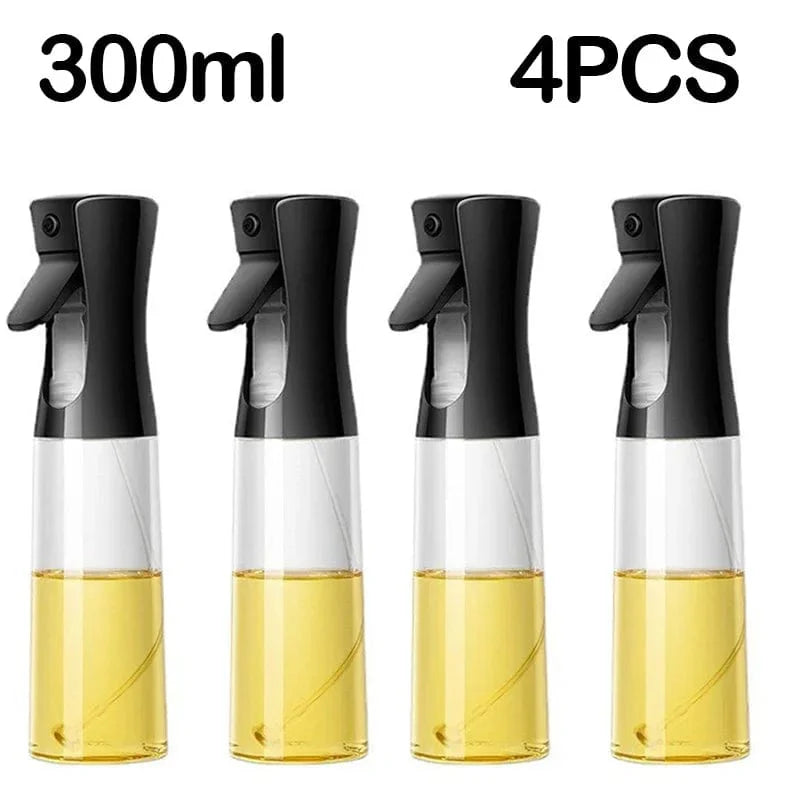 Bouteille spray d'huile d'olive comestible - Cuisine - 200/300/500 ML Black-300ml-4PCS