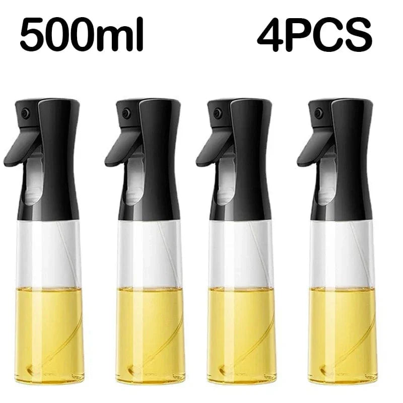 Bouteille spray d'huile d'olive comestible - Cuisine - 200/300/500 ML Black-500ml-4PCS