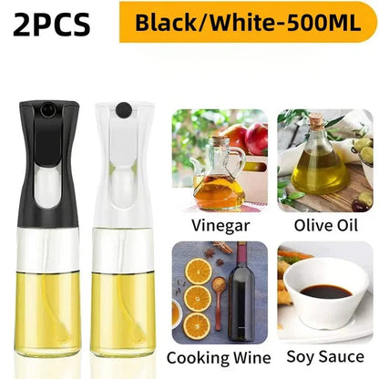 Bouteille spray d'huile d'olive comestible - Cuisine - 200/300/500 ML BW-500ml-2PCS