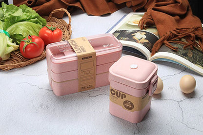 Boîte à soupe 600 ml micro‑ondes Rose