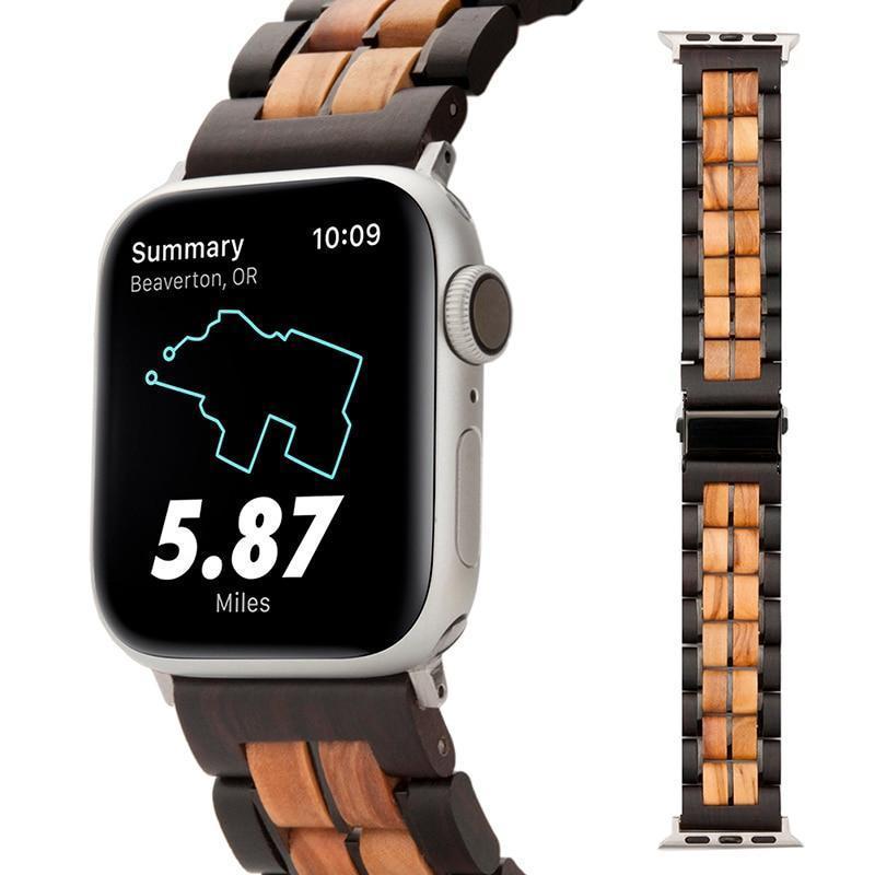 Bracelet Apple Watch en Bois
