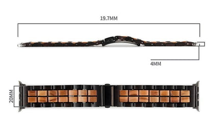 Bracelet Apple Watch en Bois