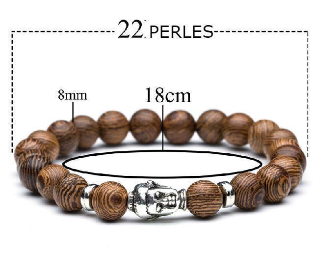 Bracelet Bois Minimal - Charm