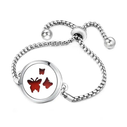 Bracelet diffuseur d’huiles essentielles ajustable - Arbre