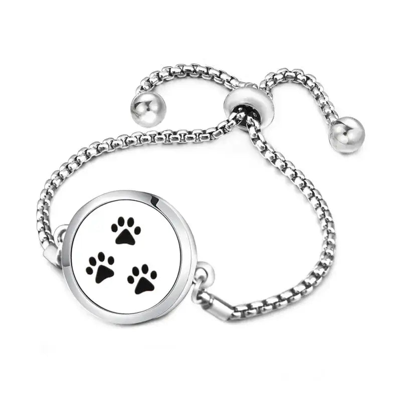 Bracelet diffuseur d’huiles essentielles ajustable - Arbre