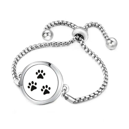 Bracelet diffuseur d’huiles essentielles ajustable - Arbre
