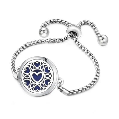 Bracelet diffuseur d'huiles essentielles ajustable - Arbre de vie