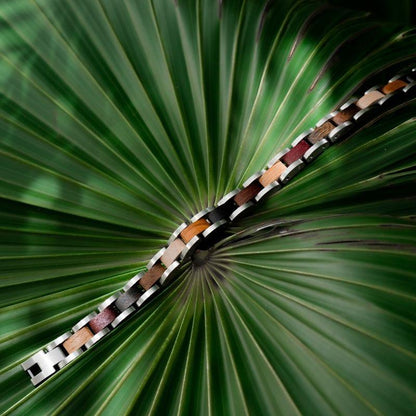 Bracelet en bois femme - Colorful