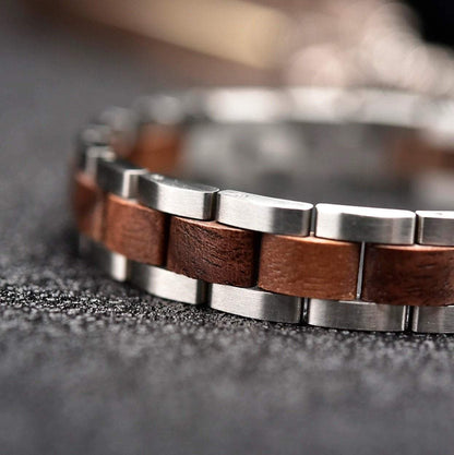 Bracelet en bois homme - Ibra