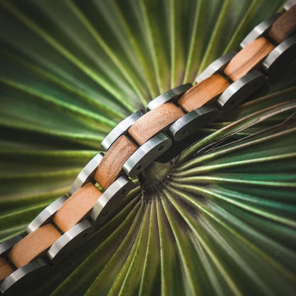 Bracelet en bois homme - Steel Olivier