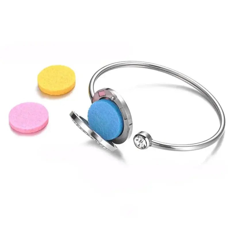 x10 disques feutrine multicolore pour bijou diffuseur HE