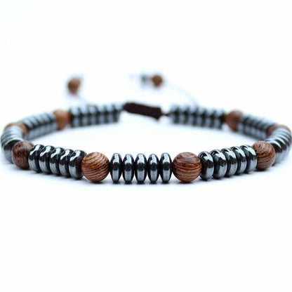 Bracelet Mala - Carbon