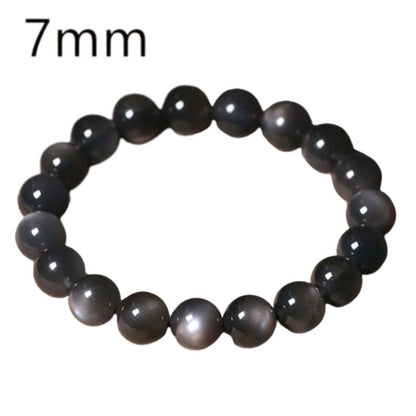 Bracelet pierre de lune noire