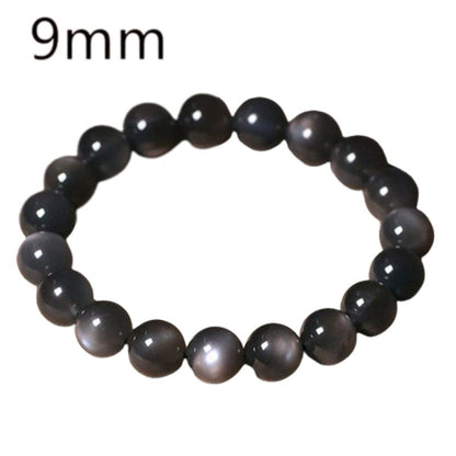 Bracelet pierre de lune noire