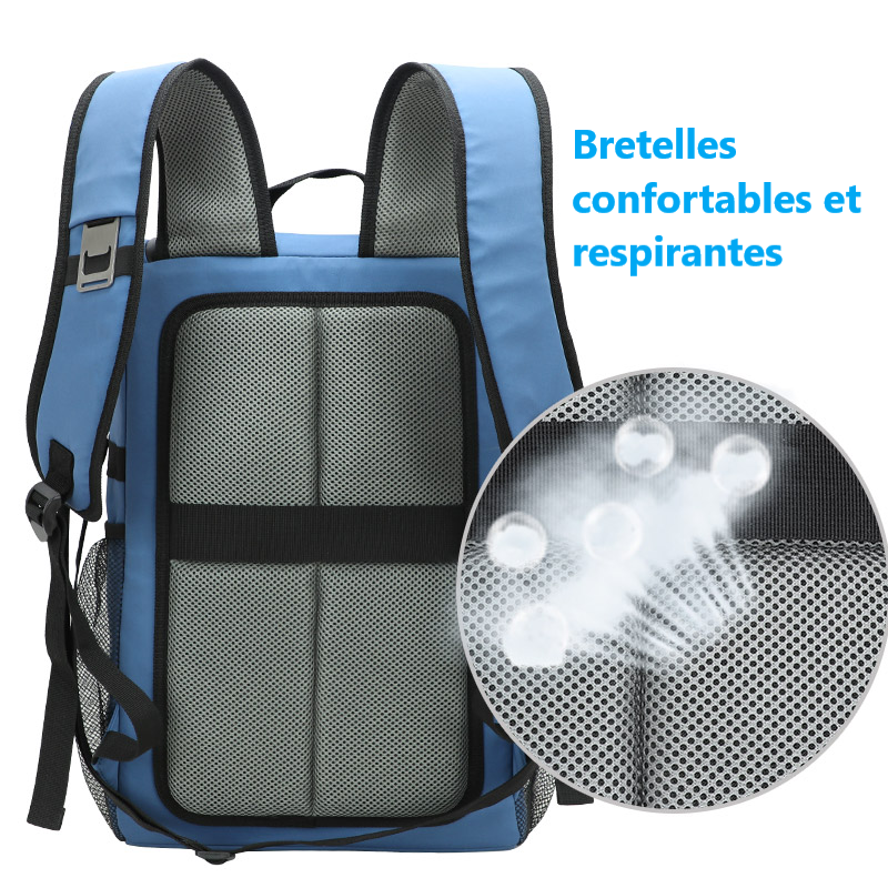 Sac Randonnée Isotherme Rouge
