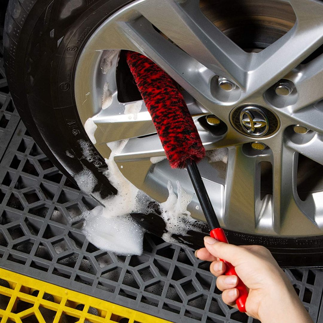 brosse-nettoyage-voiture-wheel-brush-rouge-n2