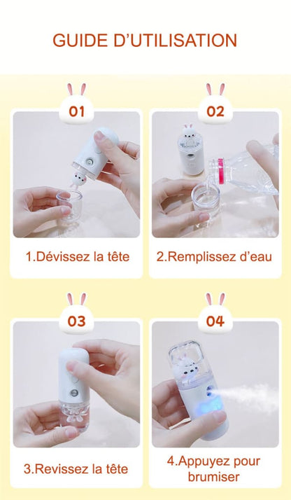 Brumisateur rechargeable visage - MATINA