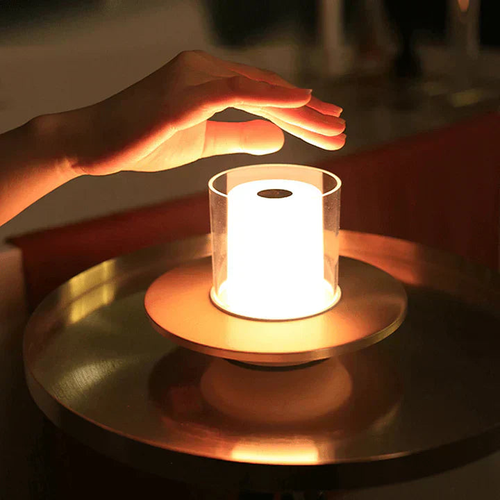 Lampe à Bougie LED à Induction - Éclairage Sécurisé et Élégant pour une Ambiance Apaisante