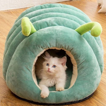 cabane chat chenille