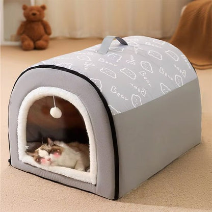 cabane chat grotte