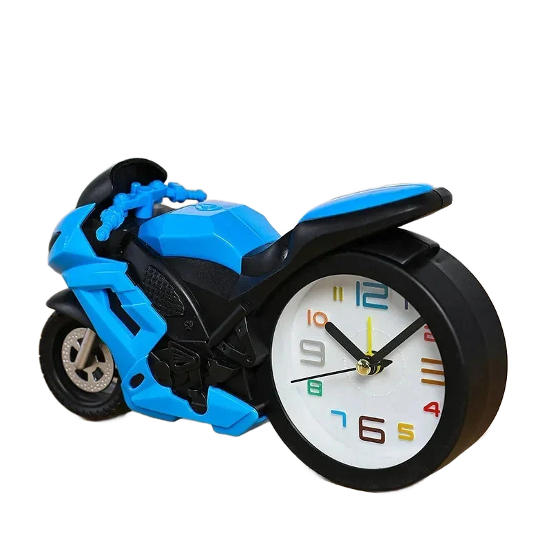 Réveil garçon moto