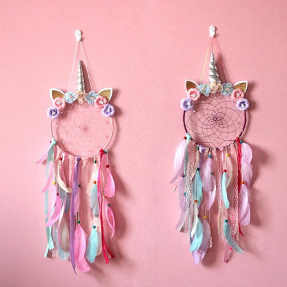 Attrape-rêves Licorne Guirlande Brillant