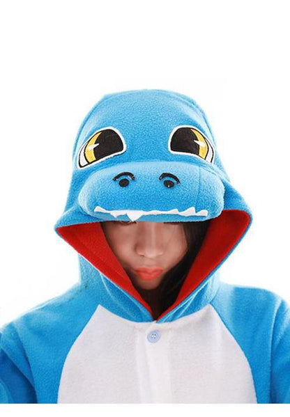 Combinaison Pyjama Dinosaure Bleu