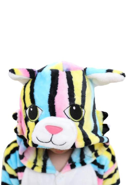 Combinaison Pyjama Chat Multicolore