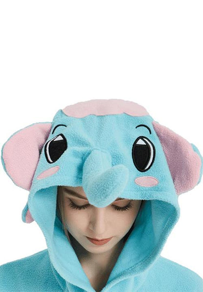 Combinaison Pyjama Éléphant Bleu
